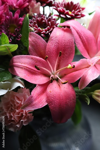 Pink Hibiscus Bouquet