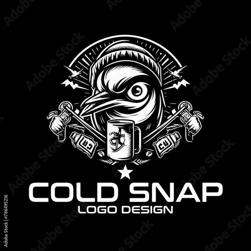 Cold Snap Vector Logo Design