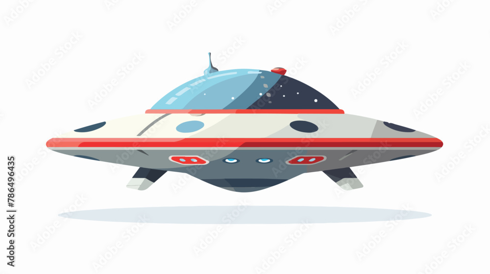 UFO unidentified flying object alien spacecraft clipart