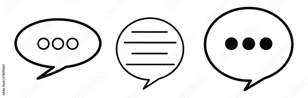 Online chat icon. Chatting vector icon, Symbol of communication. Chat bubble vector icon. Vector illustration. Eps file 307. Online chat icon. Chatting vector icon, Symbol of communication. Chat bubble vector icon. Vector illustration. Eps file 307.