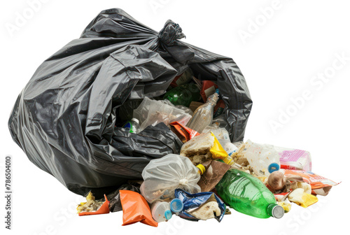 PNG Photo a recycle garbage white background unhygienic pollution photo