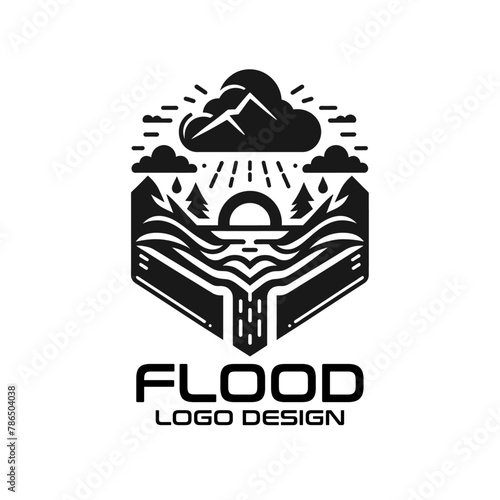 Flood Vector Logo Design