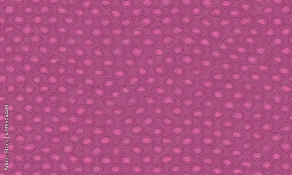 Colored forms. Abstract seamless pattern. AI generated.