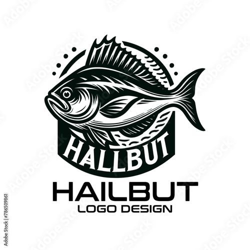 Hailbut Vector Logo Design