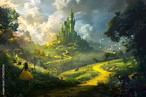 Land of Oz: An Impression of Mystical City and Whimsical Creatures in Historic Perspective