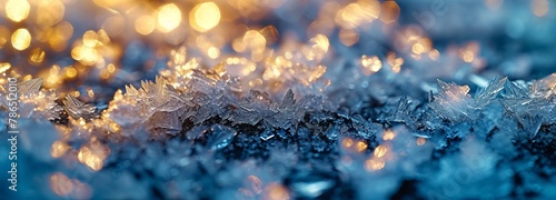 Ice Crystals Macro Shot © Andreas