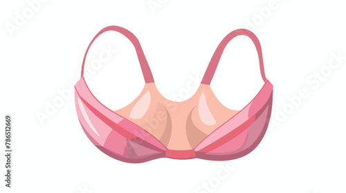 Woman bra icon. Simple illustration of woman bra vector