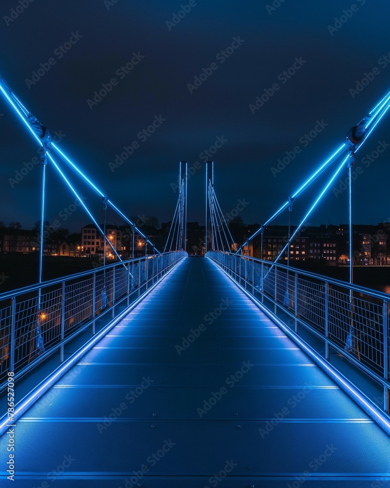 Obraz premium bridge at night