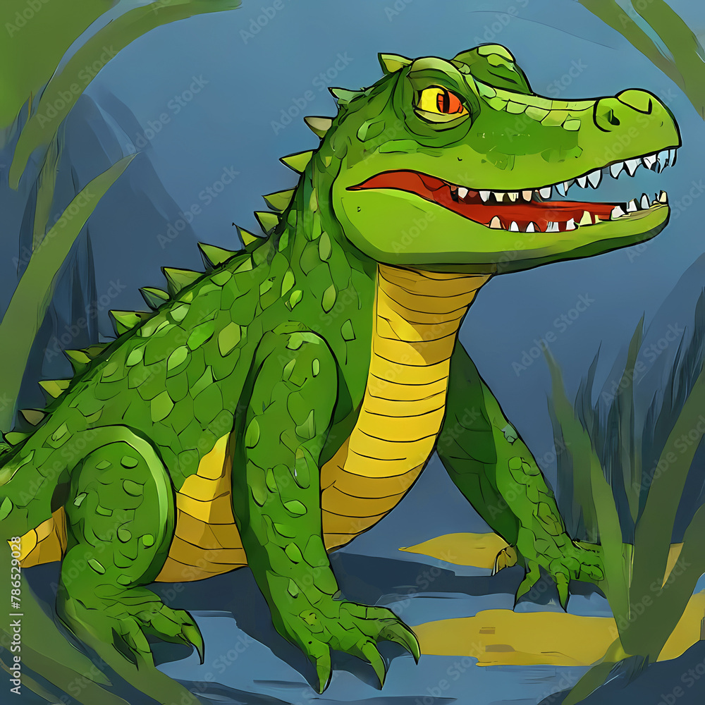 Obraz premium Crocodile