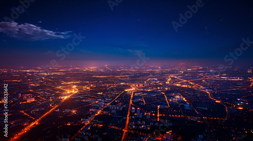 High-Definition View of Beautifully Illuminated Scene