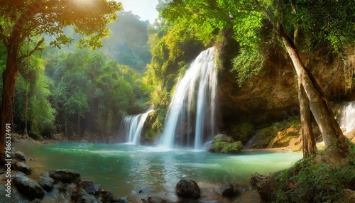 The Serenity of Thailand's Enchanted Forest Falls