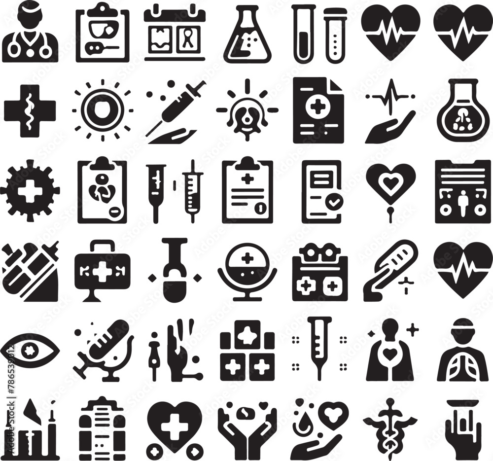 Healthcare Icons: Treatment, Prevention, Diagnosis & More




