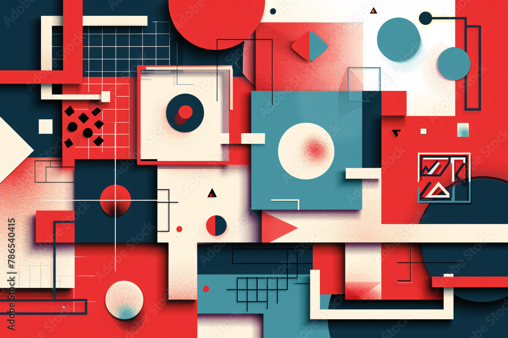Abstract trendy colorful geometric background Abstract trendy colorful geometric background