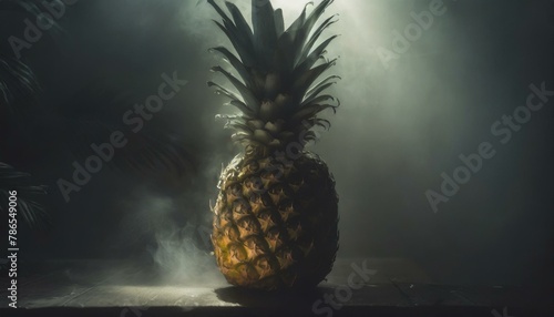 Tropical Temptation: A Close-Up of Juicy Pineapple