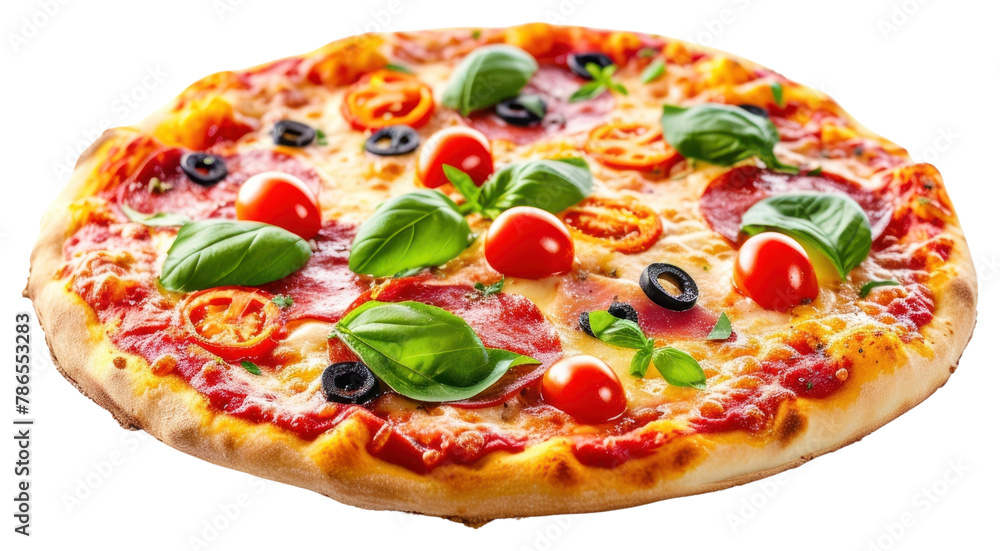 PNG Pizza food white background italian food