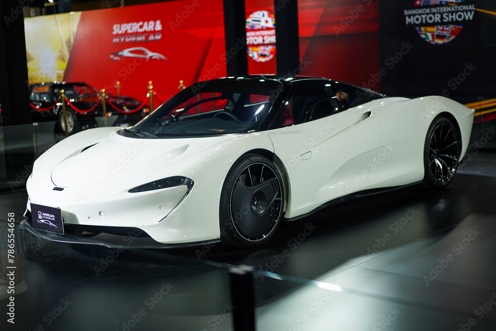 Foto de Bangkok, Thailand - 5th April 2024: Mclaren speedtail is a ...