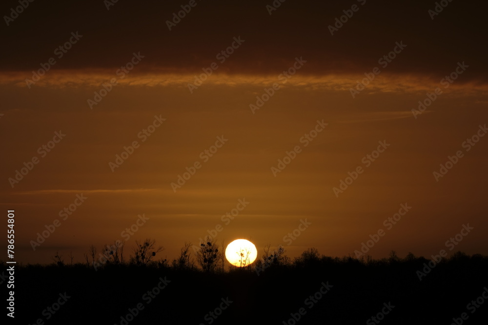 Sonnenaufgang am 17.03.2024 Sonnenaufgang am 17.03.2024