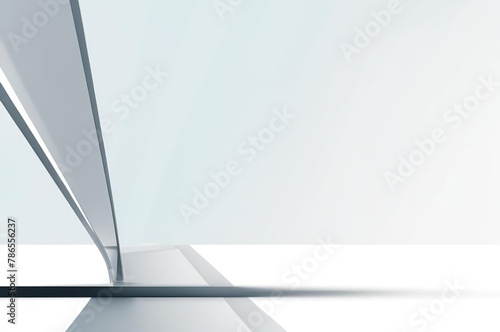minimalistic abstract design bridge