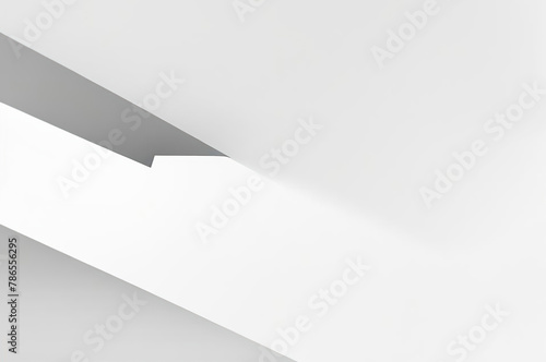 A white abstract background featuring intersecting lines creating a dynamic and modern visual pattern