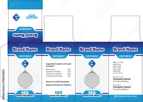 Pharmaceuticals Product Packaging, Medicine-Box-Design