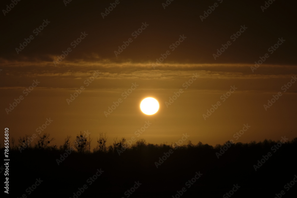 Sonnenaufgang am 17.03.2024 Sonnenaufgang am 17.03.2024