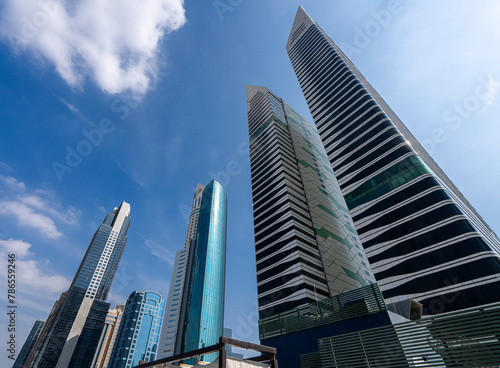 Photography Wolkenkratzer Downtown ,  Dubai, Vereinigte Arabische Emirate, Westasien,