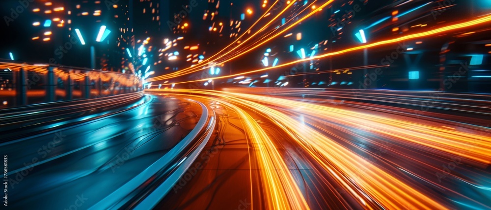 Gaming visual accelerator, cinematic speed trails Gaming visual accelerator, cinematic speed trails