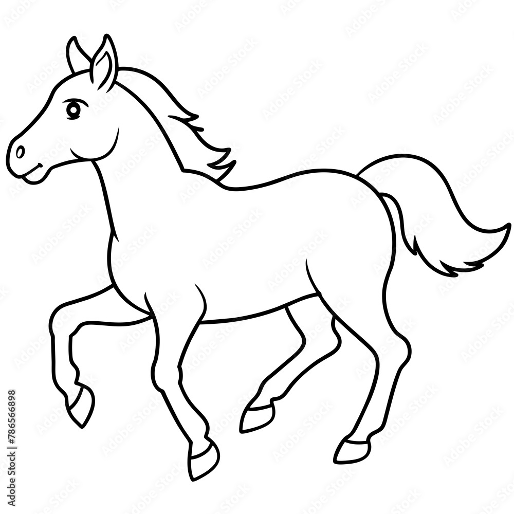 horse vector