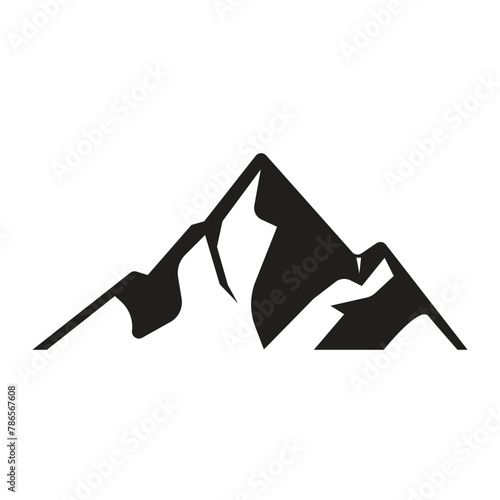 Mountain logo vector template symbol design