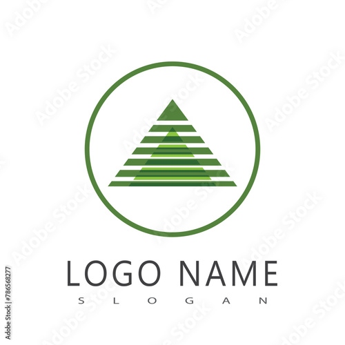 Mountain logo vector template symbol design
