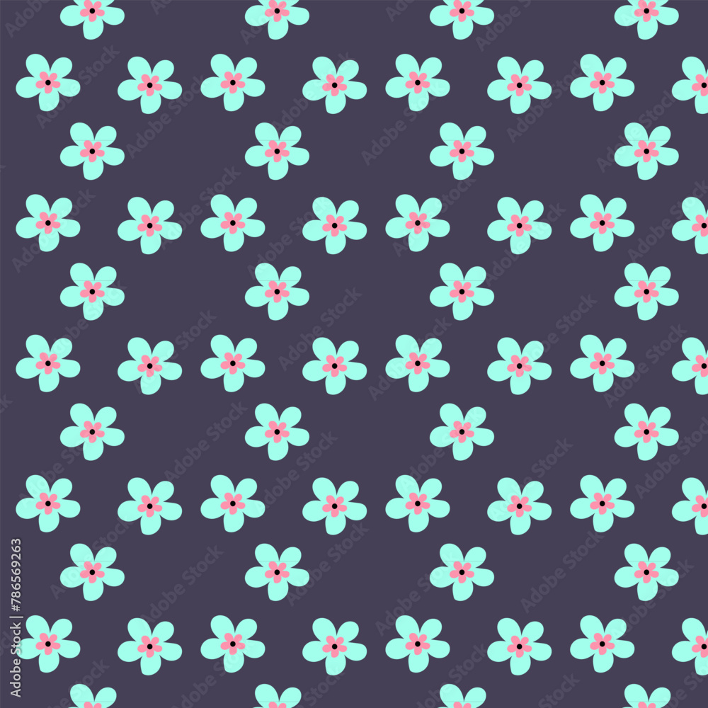 Ditsy print. Seamless vector floral pattern with small flowers. Elegant Colorful floral pattern for background, texture, fabric, wallpaper, wrapping paper, textile, clothing, print or others. Ditsy print. Seamless vector floral pattern with small flowers. Elegant Colorful floral pattern for background, texture, fabric, wallpaper, wrapping paper, textile, clothing, print or others.
