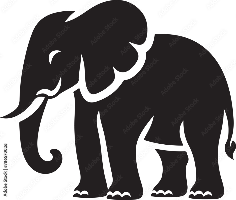 elephant silhouette vector elephant silhouette vector