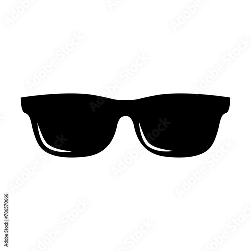 Sunglasses icon. Vector illustration, EPS10