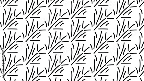 Bamboo Leaf Pattern Vector