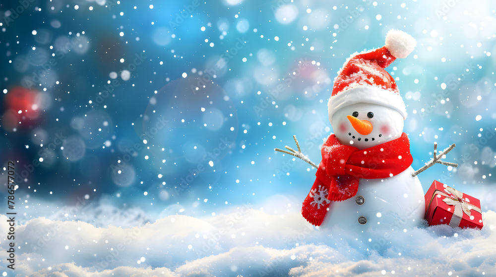 Happy Christmas - Snowman Happy Christmas - Snowman