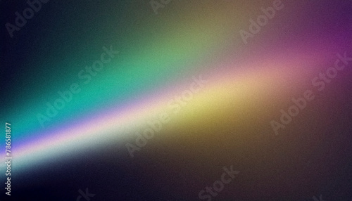 Spectrum of light on grainy texture