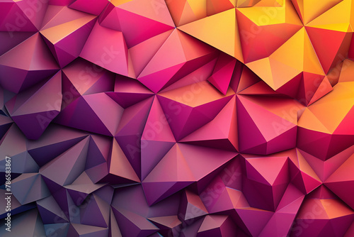 Abstract trendy colorful geometric background