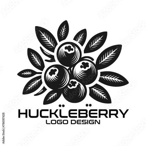 Huckleberry Vector Logo Design