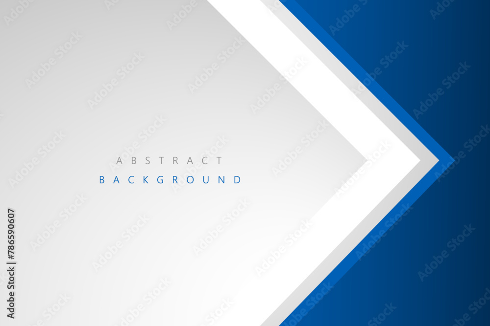 Blue arrow modern background with white space for text and message. template design Blue arrow modern background with white space for text and message. template design