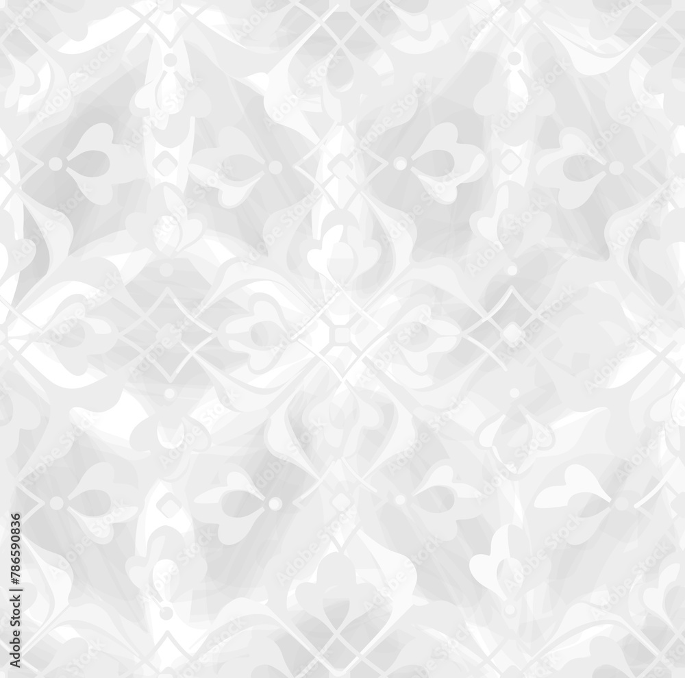 Floral arabesque line seamless pattern. Flourish fabric texture. Ornamental floral garden retro background. Floral arabesque line seamless pattern. Flourish fabric texture. Ornamental floral garden retro background.