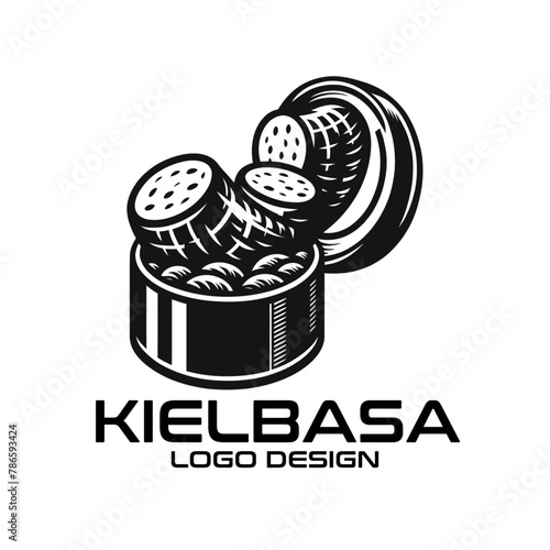 Kielbasa Vector Logo Design