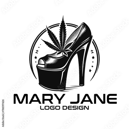 Mary Janes Vector Logo Design