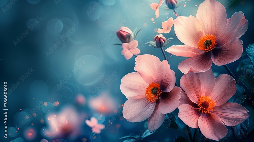 Various Blooming Flowers Including Tulips and Daisies - A Colorful Collection of Botanical Artistry Various Blooming Flowers Including Tulips and Daisies - A Colorful Collection of Botanical Artistry