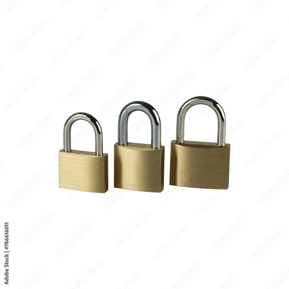 Padlocks. lock up. Castle isolated on a white background. Padlocks. lock up. Castle isolated on a white background.