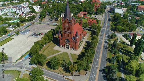 Church Inowroclaw Kosciol Nmp Aerial View Poland photo