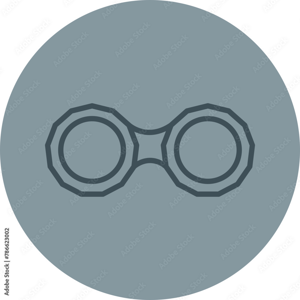 Lens Holder Grey Line Circle Icon Lens Holder Grey Line Circle Icon