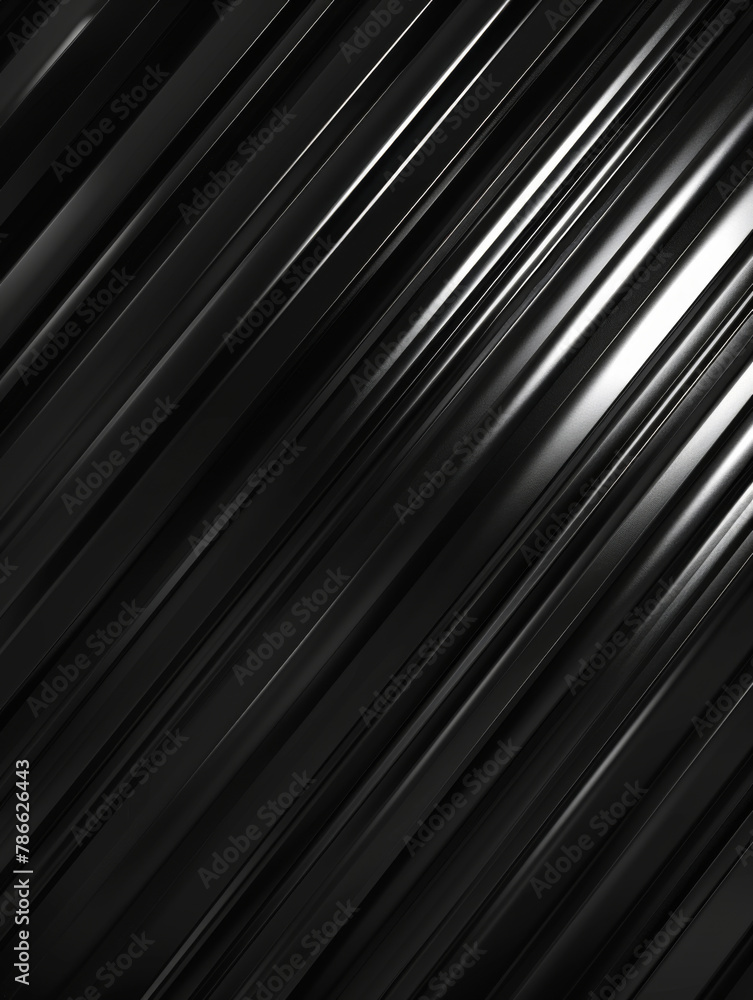A striking image featuring a black background with straight diagonal lines illuminated by neon lights A striking image featuring a black background with straight diagonal lines illuminated by neon lights