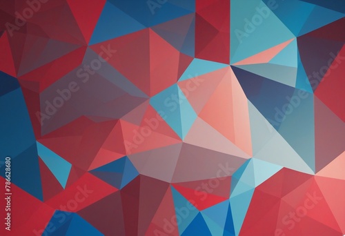 Polygonal backgroundin bright colours