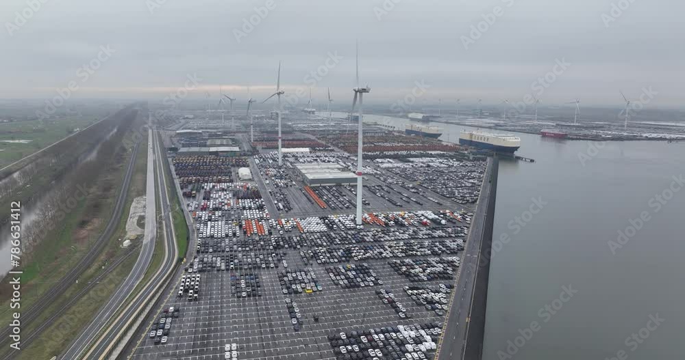 Plan Terminal Roro The largest RoRo terminal and transportation of rolling vehicles over ...
