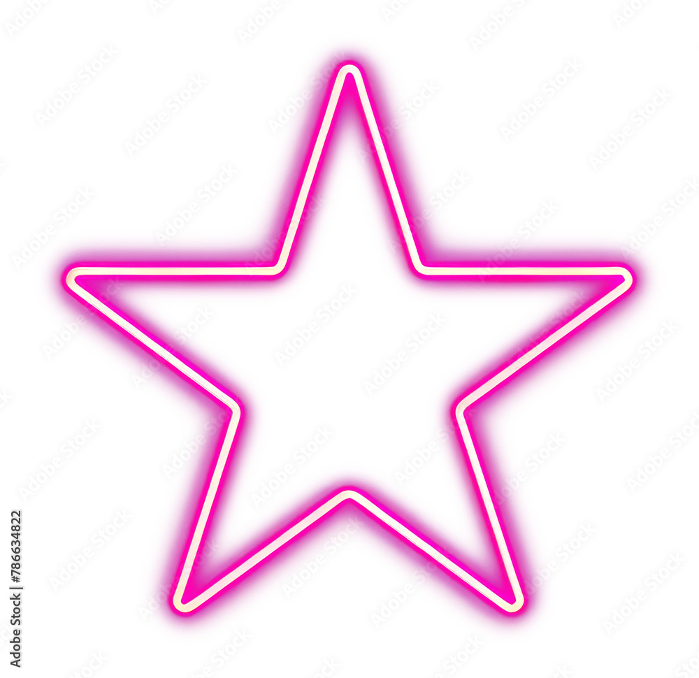 PNG Star icon neon lighting symbol PNG Star icon neon lighting symbol